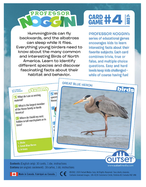 North American Birds Prof Noggin