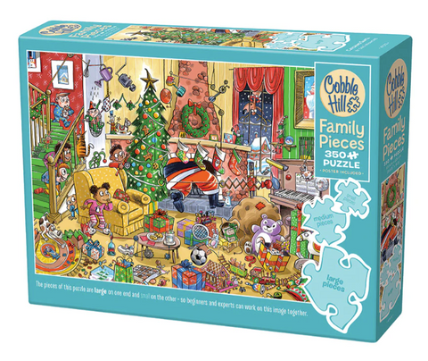 Family-Catching Santa 350pc