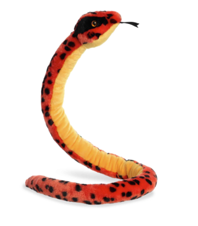 50" Red Viper Snake