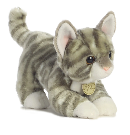 9" Grey Tabby Kitten