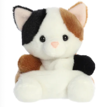 5" Palm Pals -Peebs Calico Cat