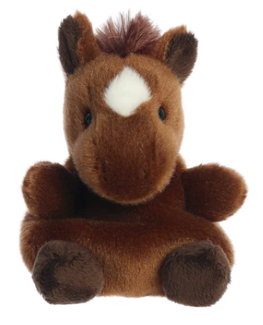 5" Palm Pals -Truffle Brown Horse