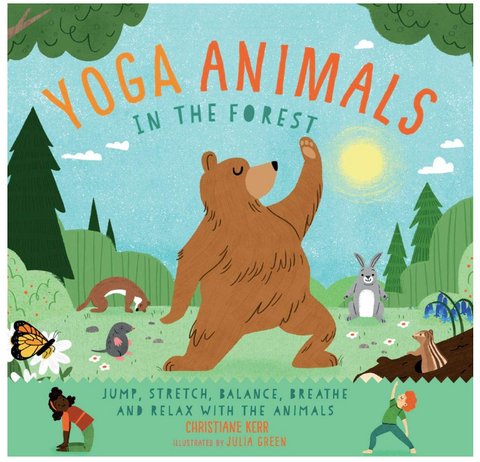 Yoga Animals In The Forest