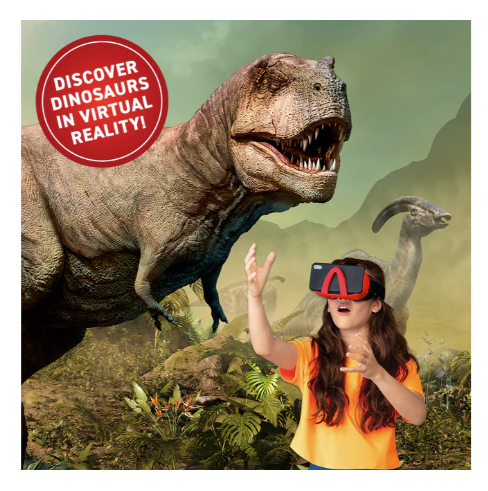 VR Dinosaurs Gift Set w/DK Book