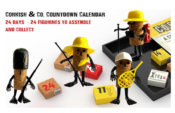 Cork Figurines Advent Calendar