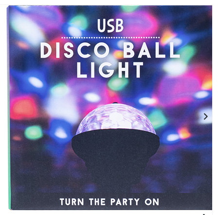 Large Disco Ball USB Plug