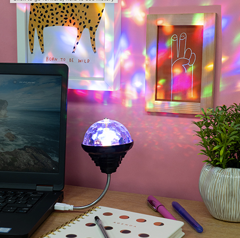 Large Disco Ball USB Plug