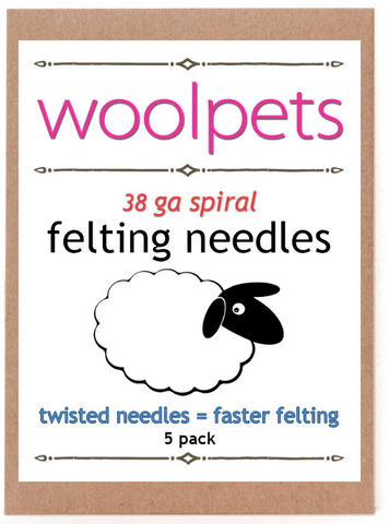 38 GA Felting Needles Standard-5pk