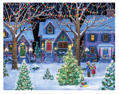 Christmas Cheer Stker Advent