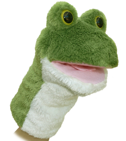 10" Frog Hand Puppet