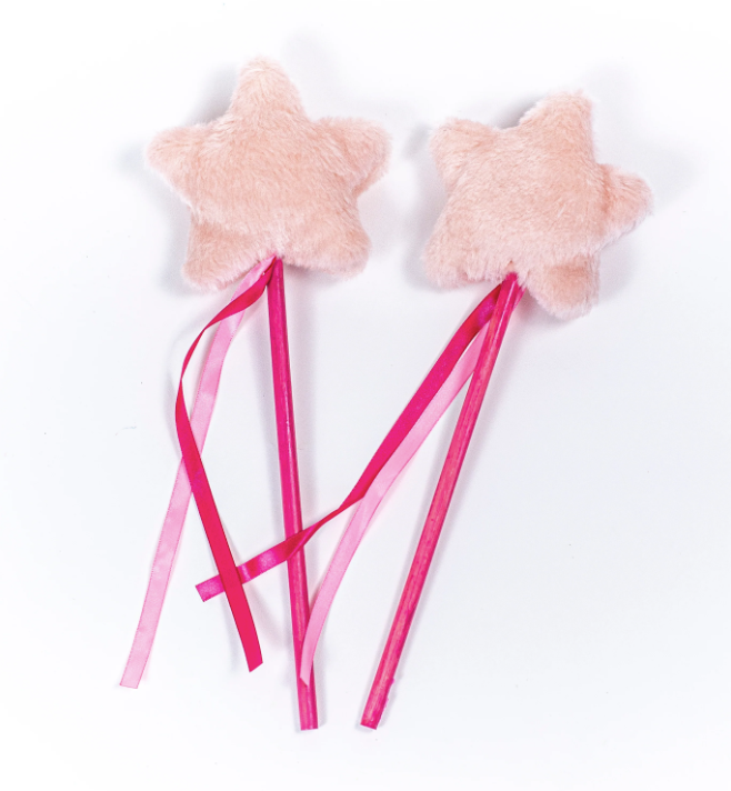 Fuzzy Fairy Wands