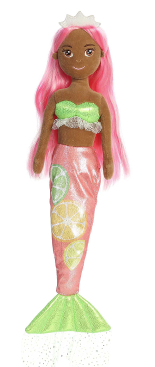 18" Olivia Orange Mermaid