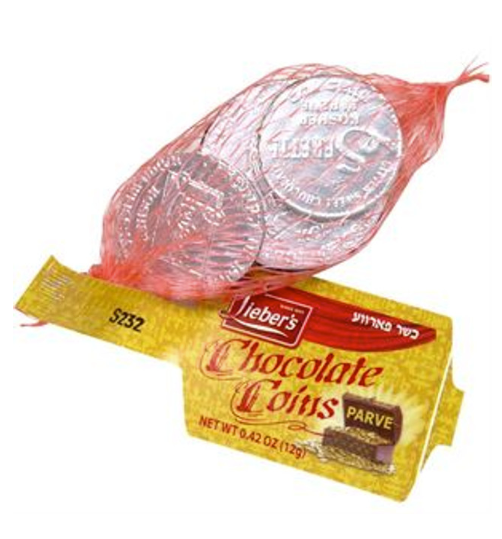 Chocolate Coins/Gelt (Pareve)