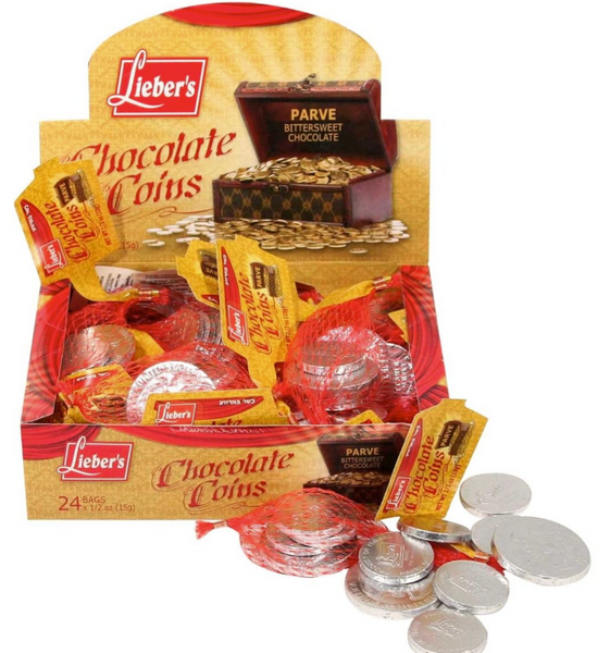 Chocolate Coins/Gelt (Pareve)
