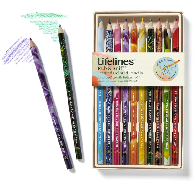 Scented Colored Pencils 10-Pack