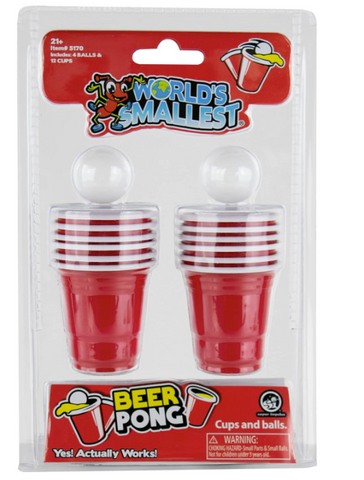 World's Smallest Beer Pong