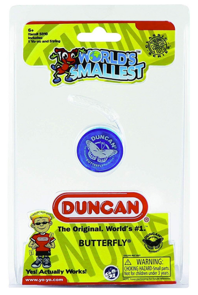 W. Smallest Duncan Yoyo