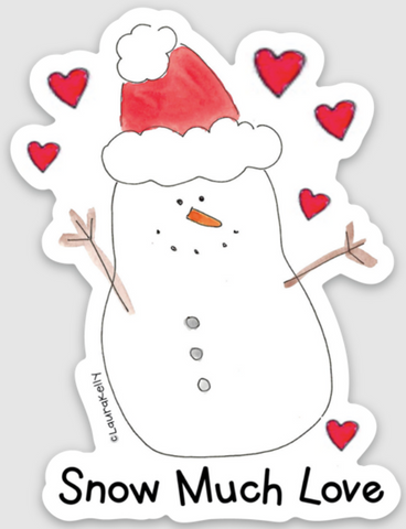 Snowman Sticker