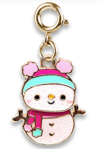 Gold Swivel Snowman