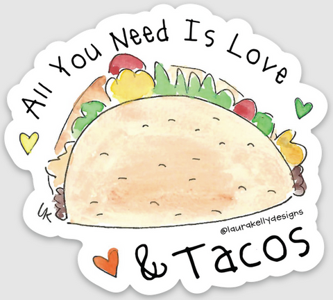 Taco Sticker