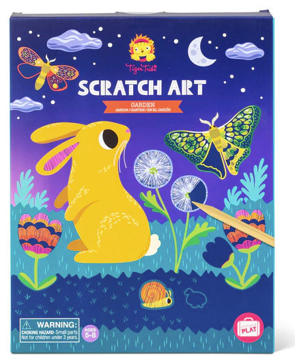 Scratch Art - Garden