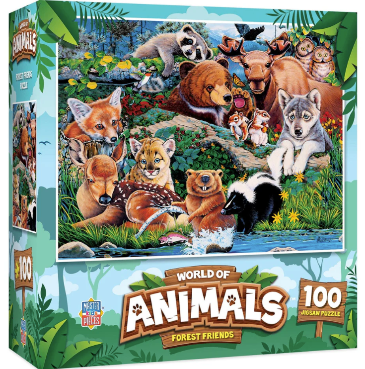 Forest Friends 100Pc