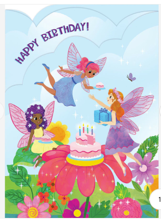 Fairy Garden Party Card