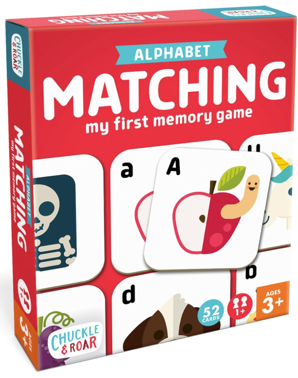 Alphabet Matching Memory Game