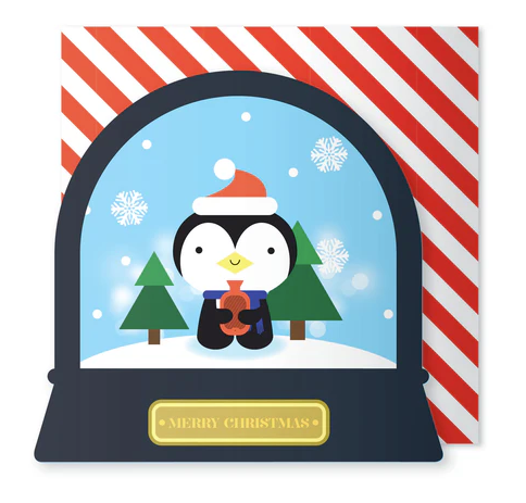 Xmas Snowglobes Cards