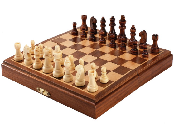 Magnetic Folding Chess 8”