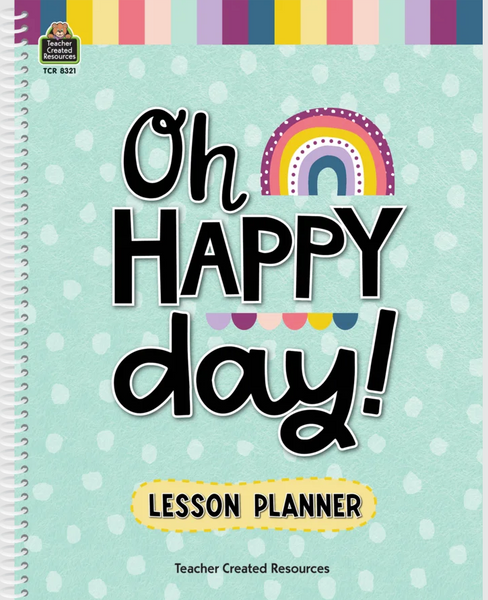 Oh Happy Day Lesson Planner