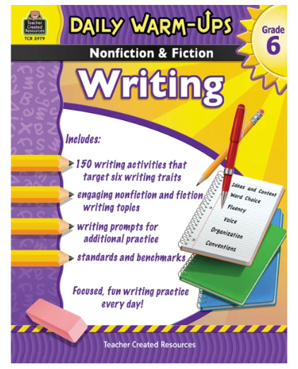 Writing Fiction & Non Grd 6