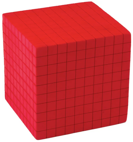 Base Ten Thousands Cube