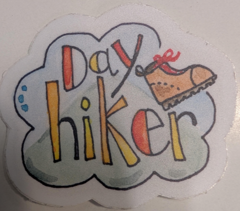 Day Hiker Sticker