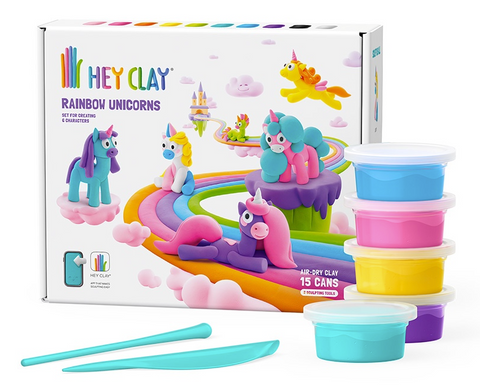 Hey Clay Rainbow Unicorns