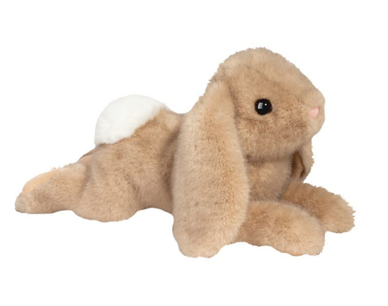 Thistle Tan Lying Down Bunny