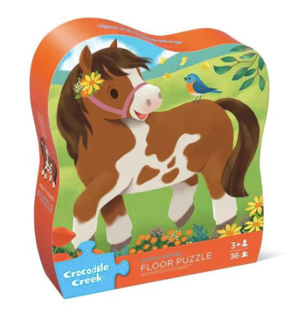 36pc Shaped Box Puzzle/Pretty Ponies