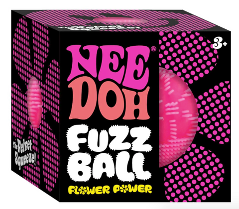 NeeDoh Fuzzball Flower Power