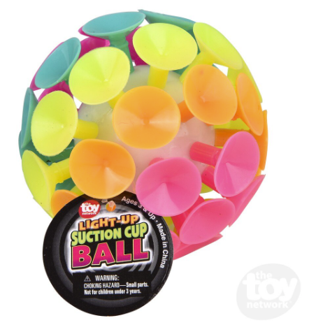 Light-Up Suction Cup Ball