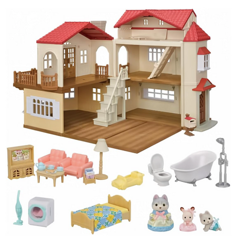 Red Roof Country Home Gift Set