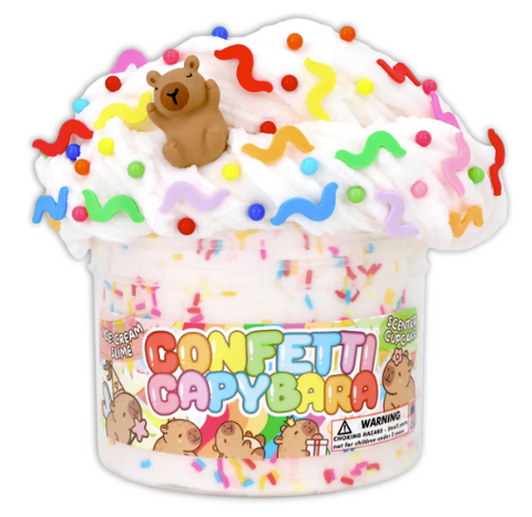 Confetti Capybara Slime