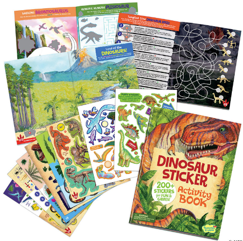 Sticker Activity Bk - Dinosaur