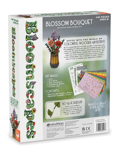 Blossom Bouquet Wooden Bldg Kit