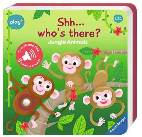 Shh...Who's There? Jungle Animals BB