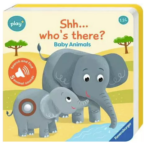 Shh...Who's There? Baby Animals BB