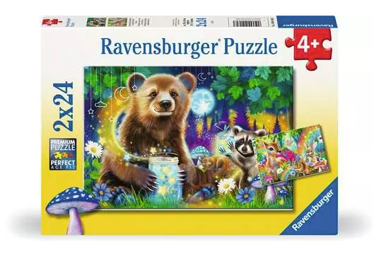 Lovable Woodland Friends 2x24 pc