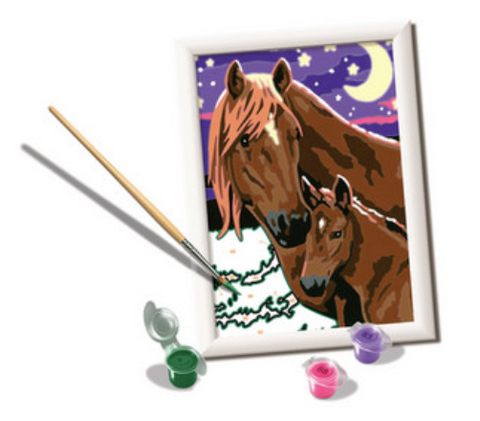 CreArt: Horses at Midnight 5x7