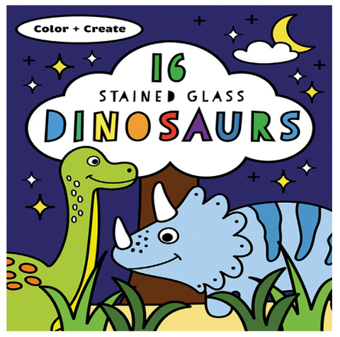 Stained Glass Dinosaurs