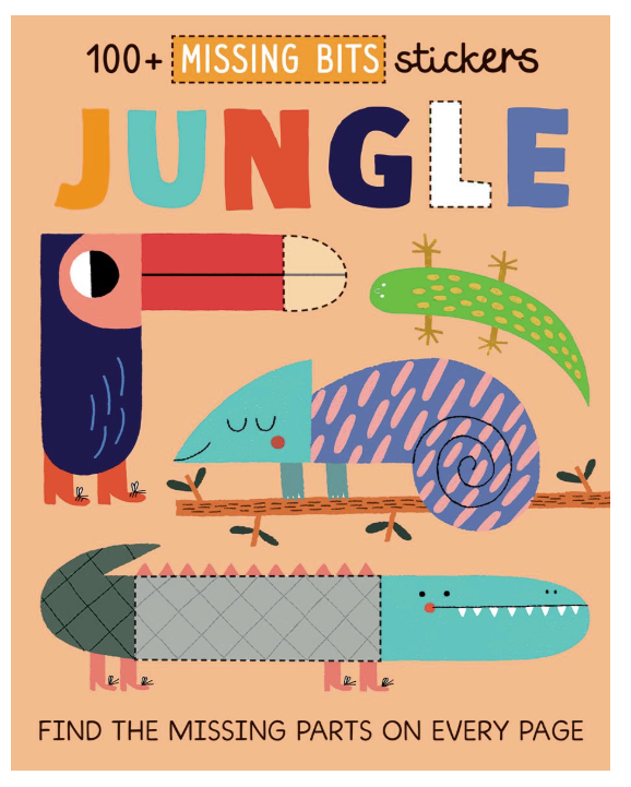 Missing Bits Stkrs- Jungle