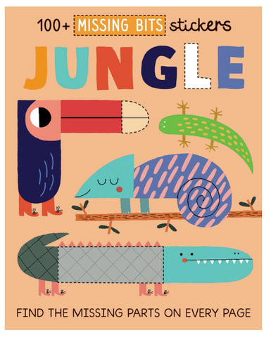 Missing Bits Stkrs- Jungle